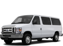 2013 Ford E150 Passenger XLT Van 3D
