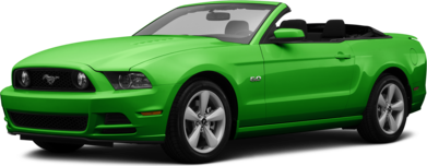 Mustang GT Convertible 2D image