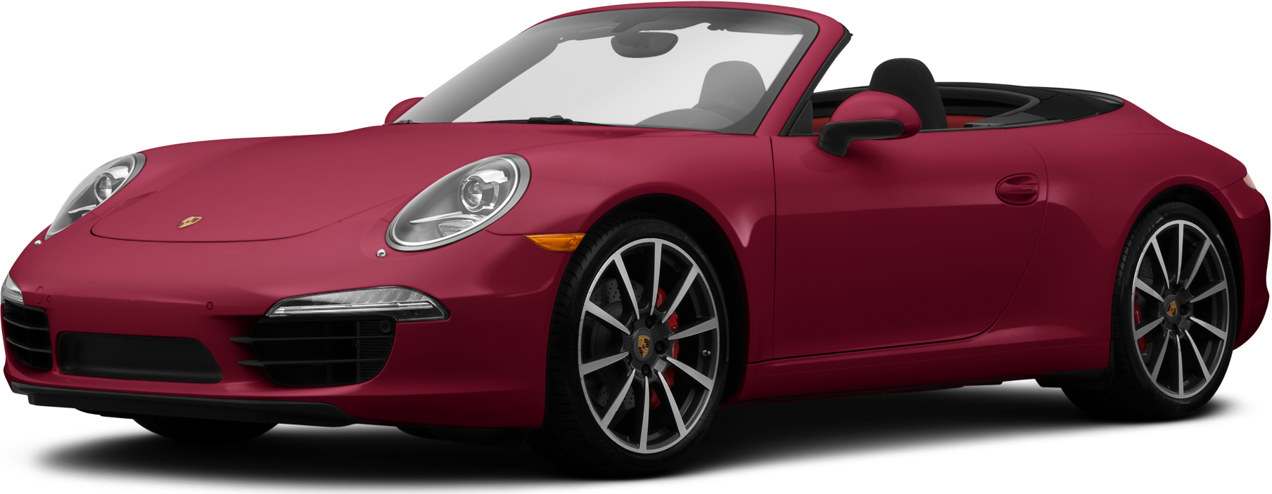 Porsche 911 Turbo S Guards Red with Black Stripes Limited Edition