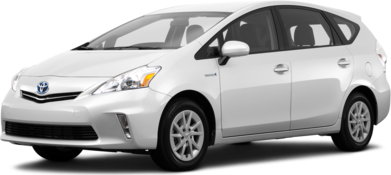 Prius v Three Wagon 4D image