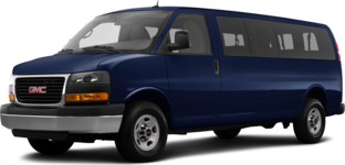 2014 GMC Savana 3500 Passenger LS Extended Van 3D