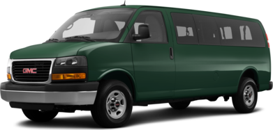 Savana 3500 Passenger LS Diesel Extended Van 3D image