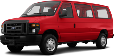 E150 Cargo Van 3D image