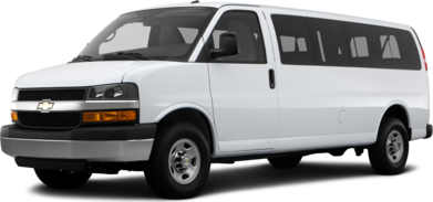 Express 3500 Passenger LT Extended Van 3D image