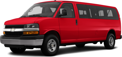 Express 3500 Passenger LT Extended Van 3D image