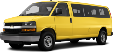 Express 3500 Passenger LS Extended Van 3D image