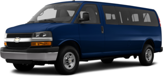 2015 Chevrolet Express 2500 Passenger LT Van 3D