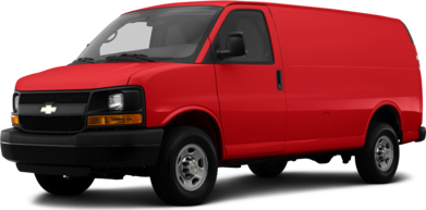 Express 3500 Cargo Extended Van 3D image