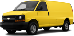 2014 Chevrolet Express 3500 Cargo Diesel Extended Van 3D