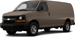 2014 Chevrolet Express 3500 Cargo Diesel Extended Van 3D
