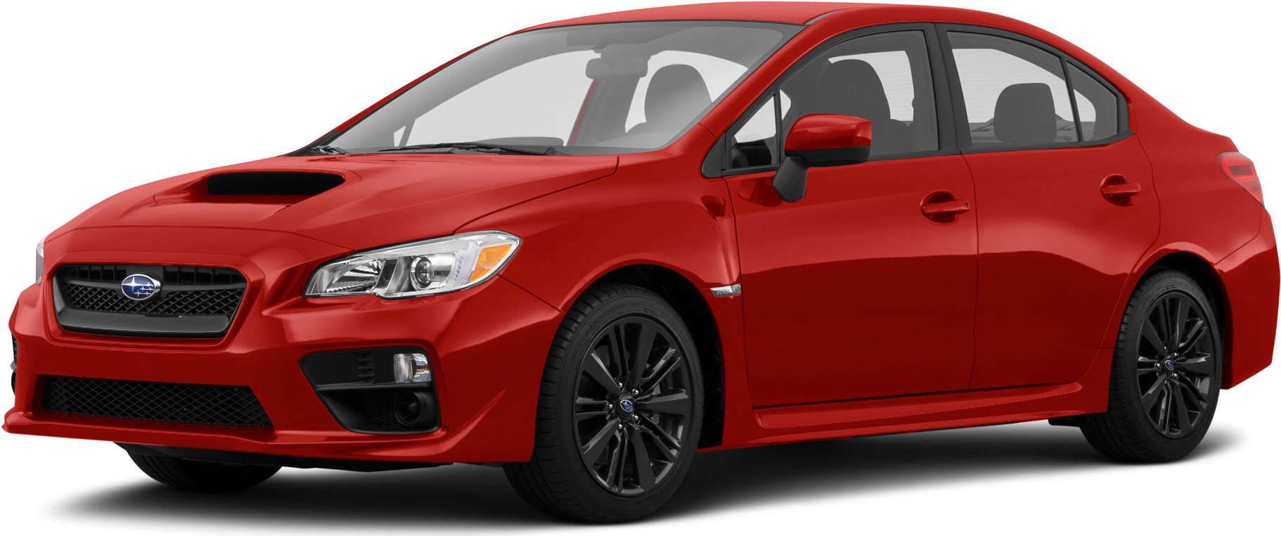 スバルWRX-STI-UAB Fits 15-21 Subaru WRX STI V-Limited Style Front Bumper Lip Spoiler