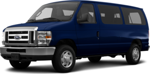 2014 Ford E150 Passenger XLT Van 3D
