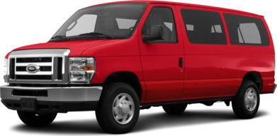 E150 Passenger XLT Van 3D image