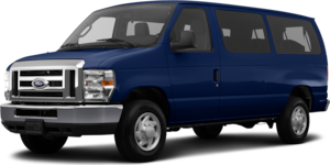 2014 Ford E350 Super Duty Passenger XL Van 3D