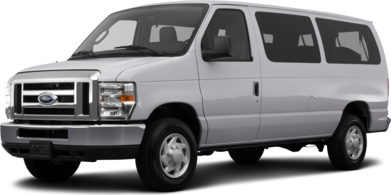 E350 Super Duty Passenger XL Van 3D image