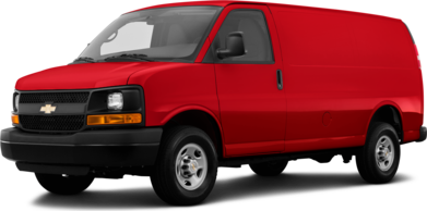 Express 2500 Cargo Diesel Extended Van 3D image