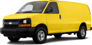 2015 Chevrolet Express 3500 Cargo Van 3D