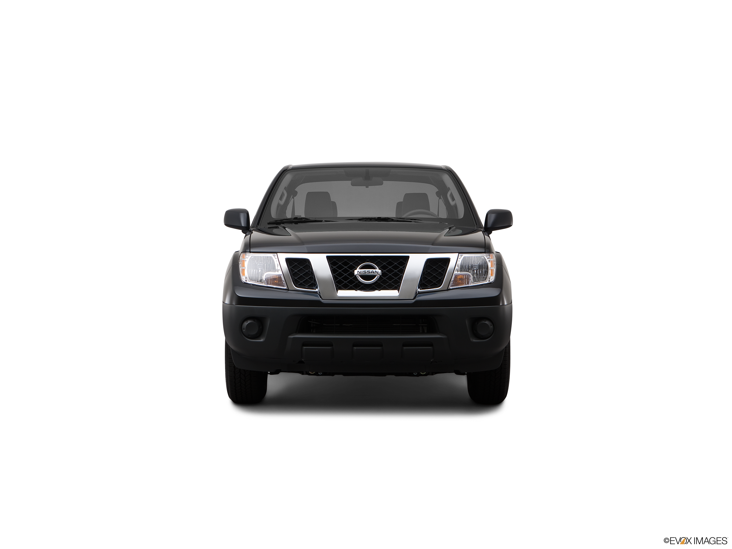 Driver side WITH install kit 2014 Nissan FRONTIER KING CAB Post mount spotlight -Black 6 inch 100W Halogen