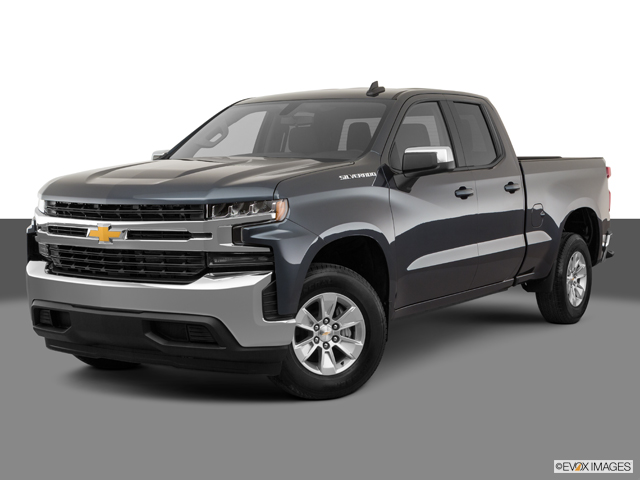 2019 Chevy Silverado Z71 Silver 2019 Chevrolet Silverado 1500 Ld