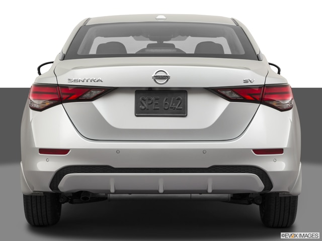 2021 nissan sentra back