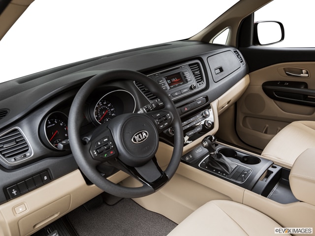 kia mini van inside