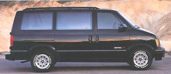 1992 Chevrolet Astro Passenger Extended Minivan