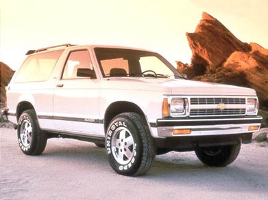 1992 Chevrolet S10 Blazer Pricing Reviews Ratings