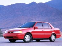 1992 Hyundai Excel GL Sedan 4D