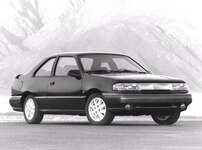 1992 Mercury Topaz XR5 Sedan 2D