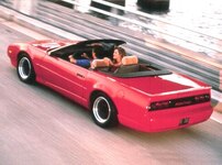 1992 Pontiac Firebird Convertible 2D