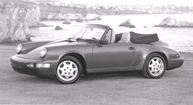 1992 Porsche 911 Carrera 4 AWD Cabriolet 2D