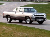1993 Dodge D150 Club Cab Short Bed