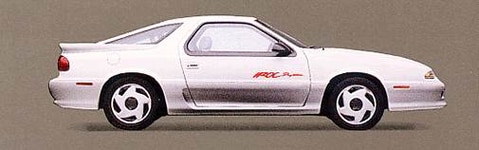 1993 Dodge Daytona IROC Hatchback 2D