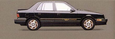 1993 Dodge Shadow ES Hatchback Sedan 4D