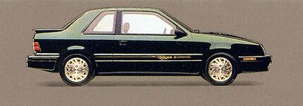 1993 Dodge Shadow ES Hatchback 2D