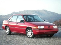1993 Ford Escort LX-E Sedan 4D