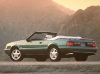 1993 Ford Mustang LX 5.0 Liter Convertible 2D