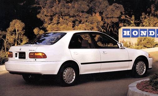 Used 1993 Honda Civic EX Sedan 4D Prices Kelley Blue Book