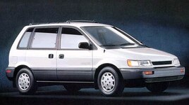 1993 Plymouth Colt Vista AWD Wagon 3D