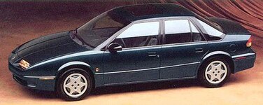 1993 Saturn S-Series SL2 Sedan 4D