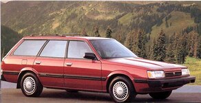1993 Subaru Loyale Wagon 4D