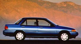 1994 Ford Escort LX Sedan 4D