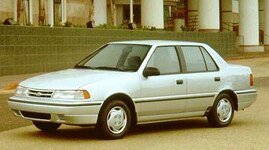 1994 Hyundai Excel GL Sedan 4D