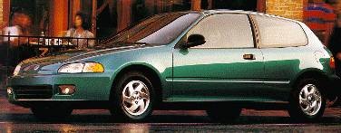 Civic CX Hatchback 2D image