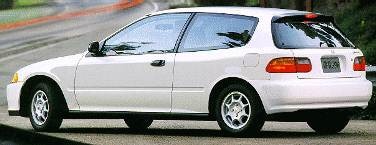 Civic VX Hatchback 2D image