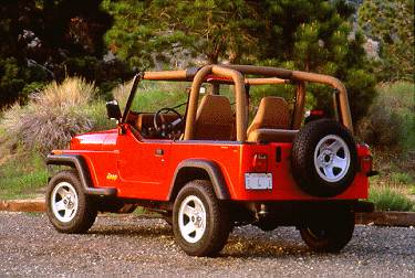 1995 Jeep Wrangler Owner’s Manual – Genuine Jeep Literature, Original Owner's Book