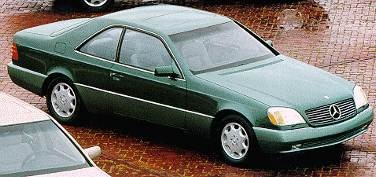 S-Class S 600 Coupe 2D image