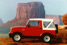 1995 Suzuki Samurai JL Convertible SUV