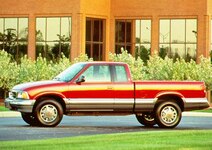1996 GMC Sonoma Club Coupe Cab Pickup