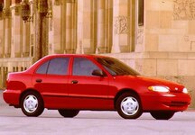 1996 Hyundai Accent Sedan 4D